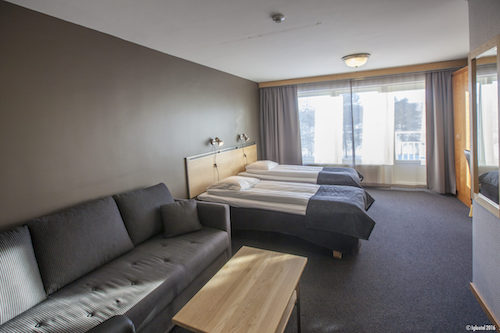Standard Zimmer im Hotel Laponia