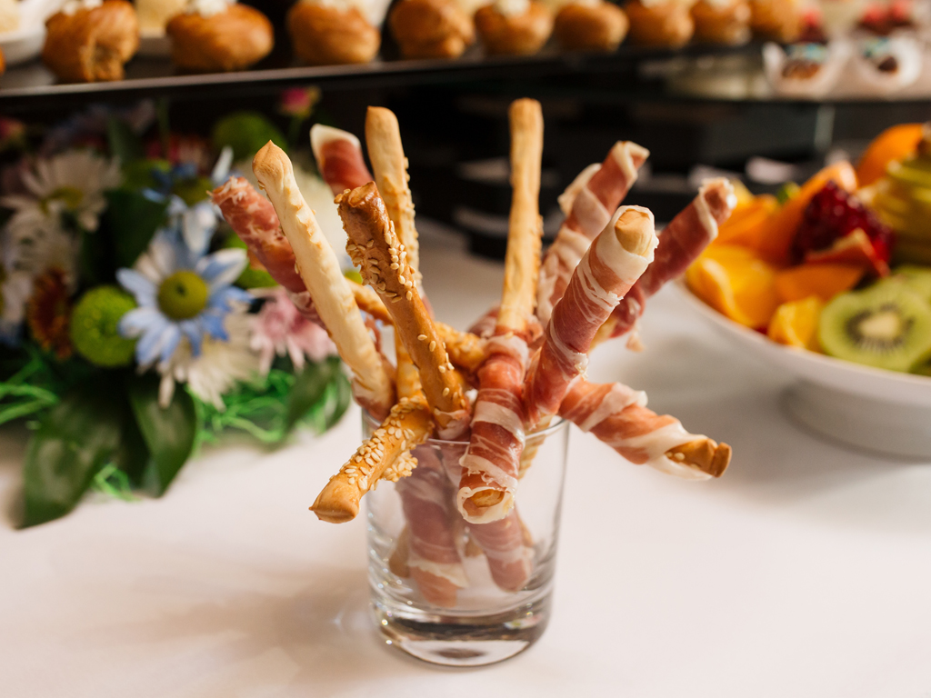 Fingerfood bei einer Veranstaltung